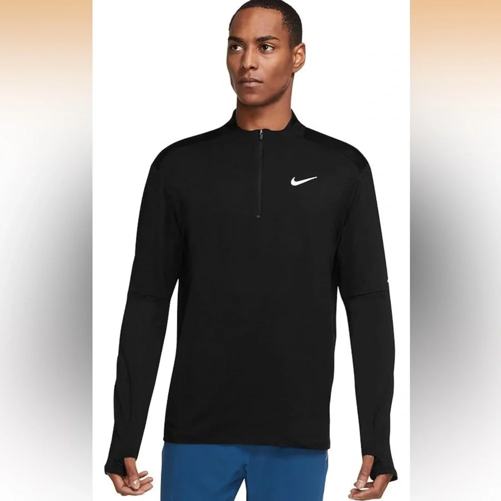 Nike Running Element Men's Dri-FIT 1/2-Zip‎ Top Size Large